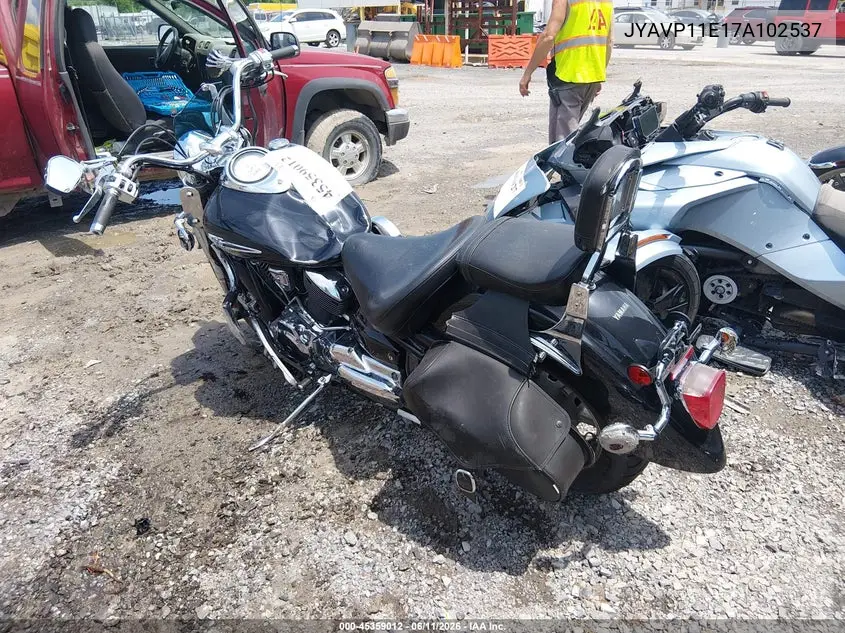 2007 Yamaha Xvs1100 VIN: JYAVP11E17A102537 Lot: 45359012