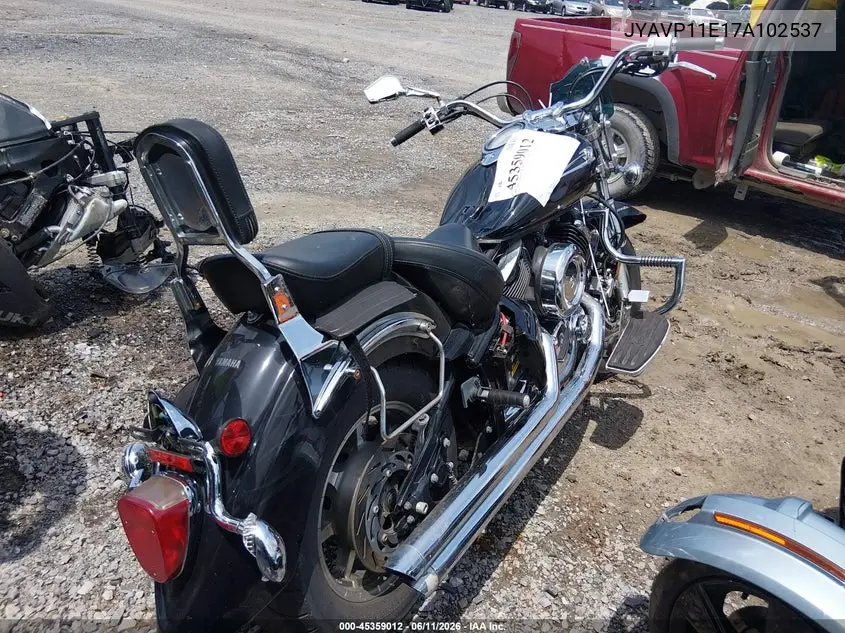 2007 Yamaha Xvs1100 VIN: JYAVP11E17A102537 Lot: 45359012
