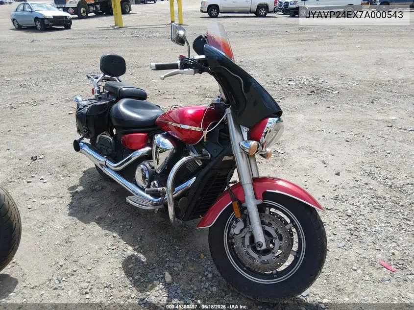 2007 Yamaha Xvs1300 A VIN: JYAVP24EX7A000543 Lot: 45380497