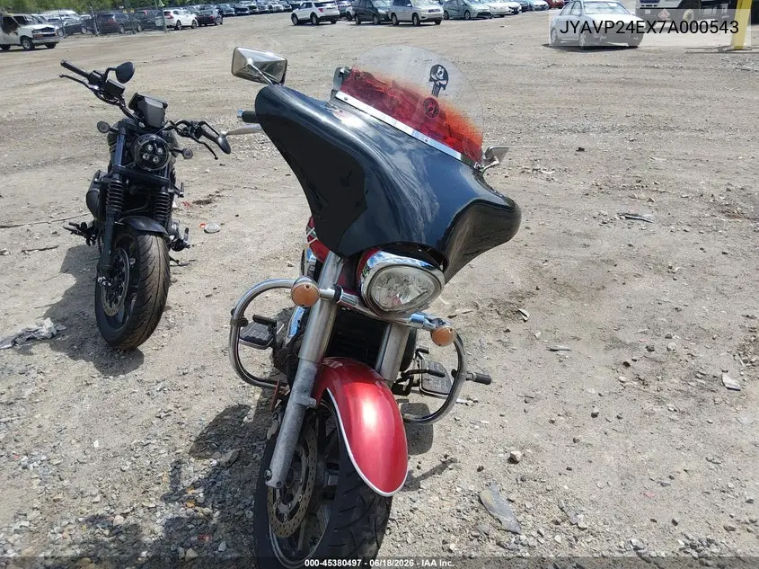 2007 Yamaha Xvs1300 A VIN: JYAVP24EX7A000543 Lot: 45380497