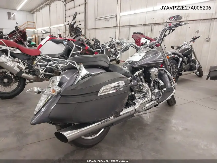 2007 Yamaha Xv1900 Ct VIN: JYAVP22E27A005206 Lot: 45410674