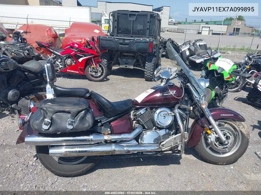 2007 Yamaha Xvs1100 VIN: JYAVP11EX7A099895 Lot: 45522093