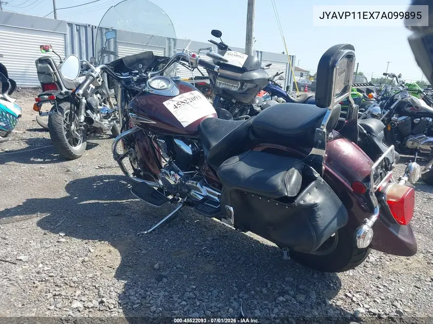 2007 Yamaha Xvs1100 VIN: JYAVP11EX7A099895 Lot: 45522093