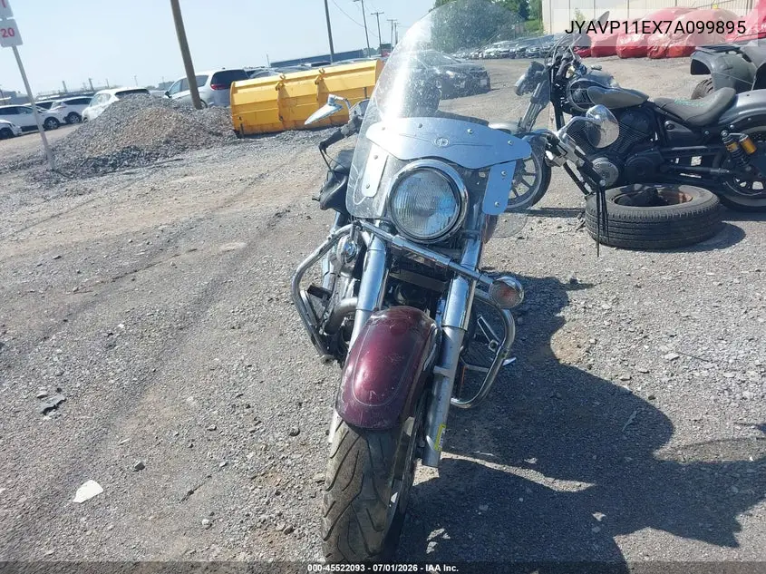 2007 Yamaha Xvs1100 VIN: JYAVP11EX7A099895 Lot: 45522093