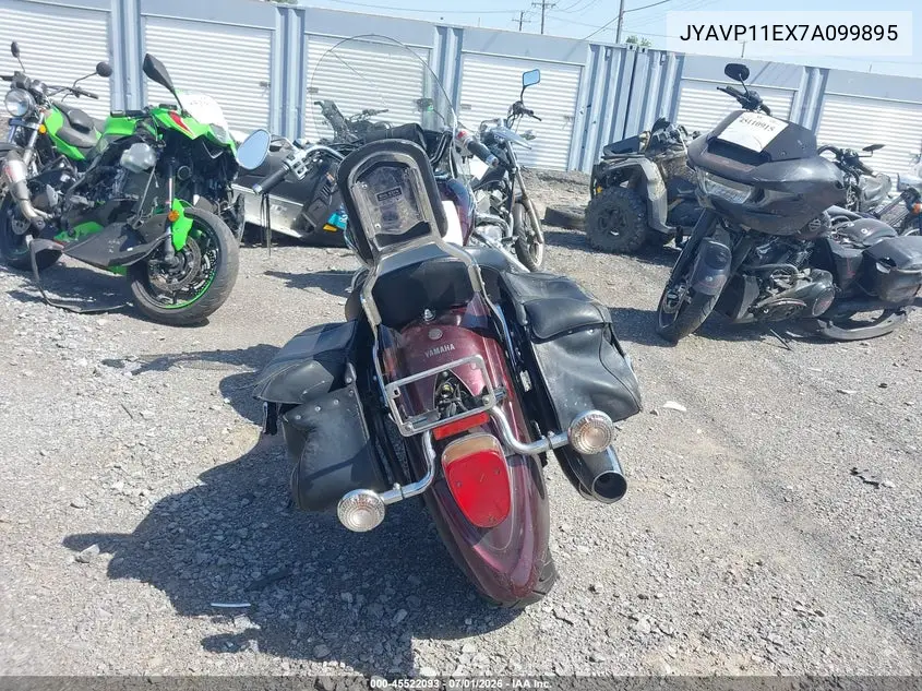 2007 Yamaha Xvs1100 VIN: JYAVP11EX7A099895 Lot: 45522093