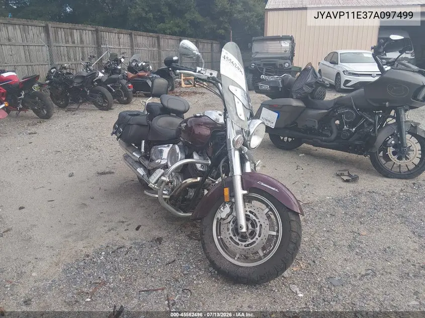 2007 Yamaha Xvs1100 VIN: JYAVP11E37A097499 Lot: 45562496