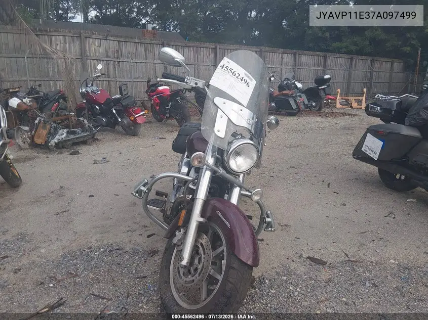 2007 Yamaha Xvs1100 VIN: JYAVP11E37A097499 Lot: 45562496