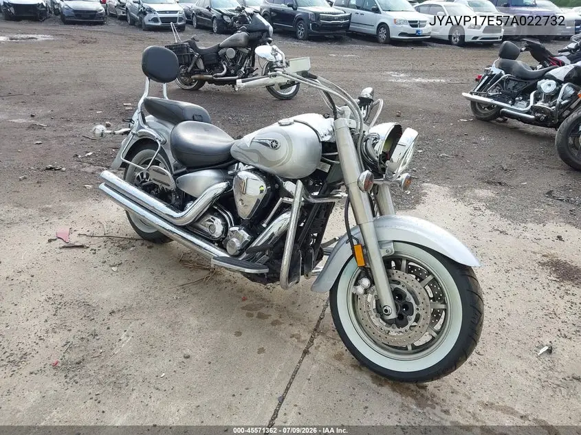 2007 Yamaha Xv1700 A VIN: JYAVP17E57A022732 Lot: 45571362
