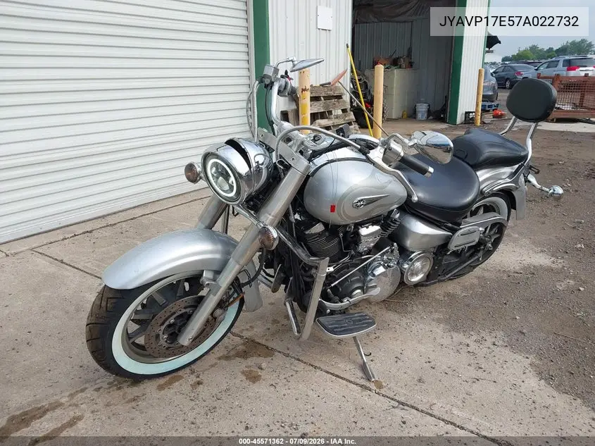 2007 Yamaha Xv1700 A VIN: JYAVP17E57A022732 Lot: 45571362