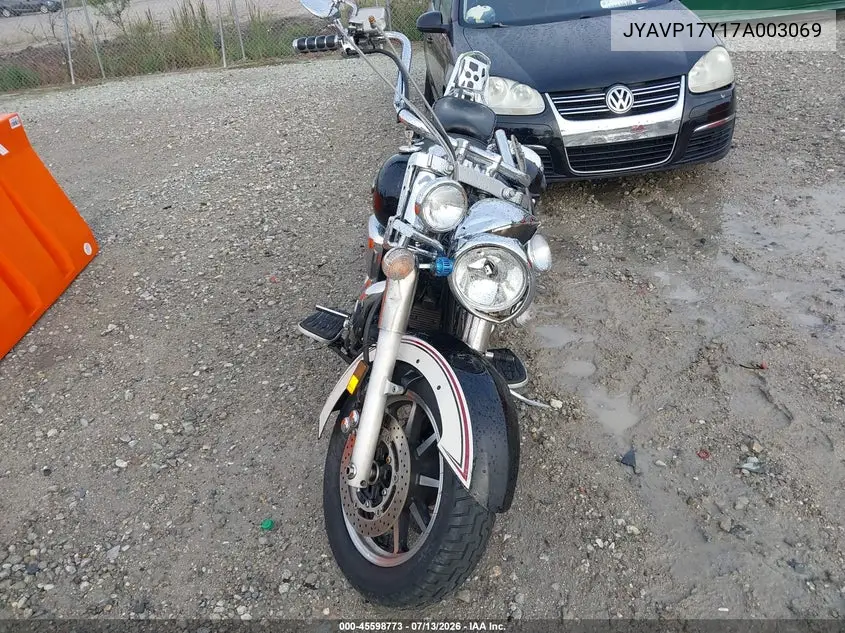 2007 Yamaha Xv1700 A VIN: JYAVP17Y17A003069 Lot: 45598773