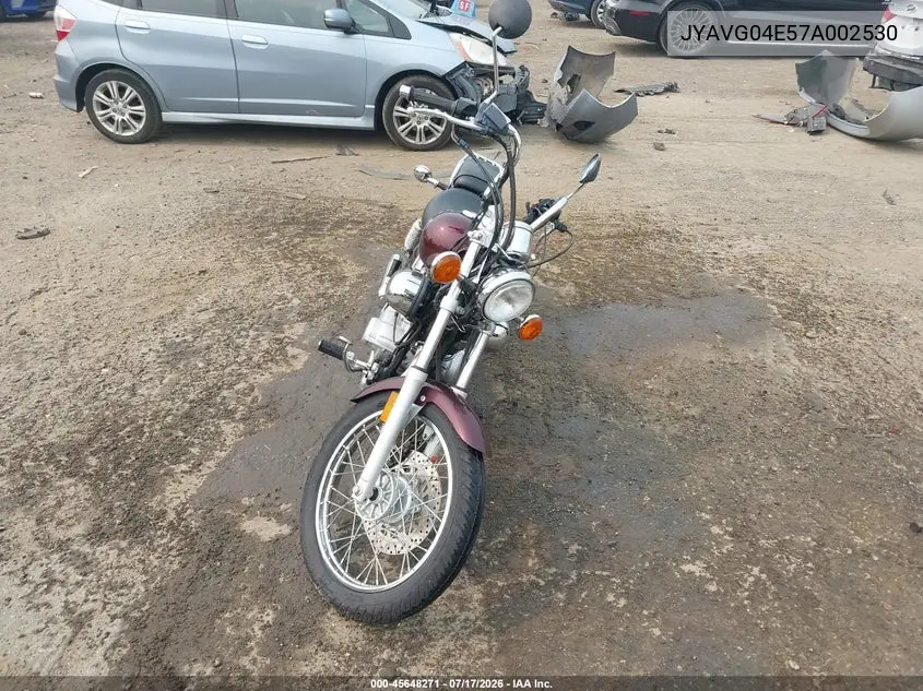 2007 Yamaha Xv250 VIN: JYAVG04E57A002530 Lot: 45648271