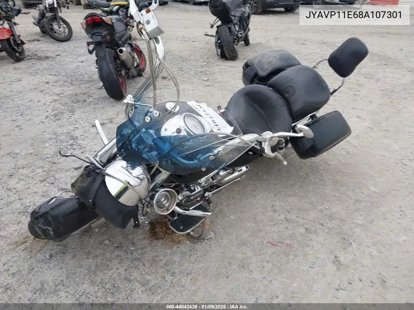 2008 Yamaha Xvs1100 A/At VIN: JYAVP11E68A107301 Lot: 44042436