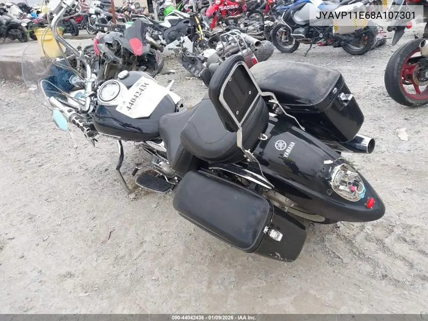 2008 Yamaha Xvs1100 A/At VIN: JYAVP11E68A107301 Lot: 44042436