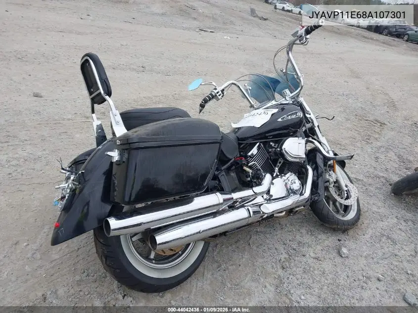 2008 Yamaha Xvs1100 A/At VIN: JYAVP11E68A107301 Lot: 44042436