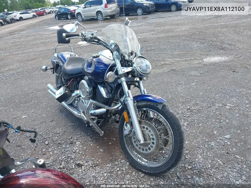 2008 Yamaha Xvs1100 A/At VIN: JYAVP11EX8A112100 Lot: 45407706