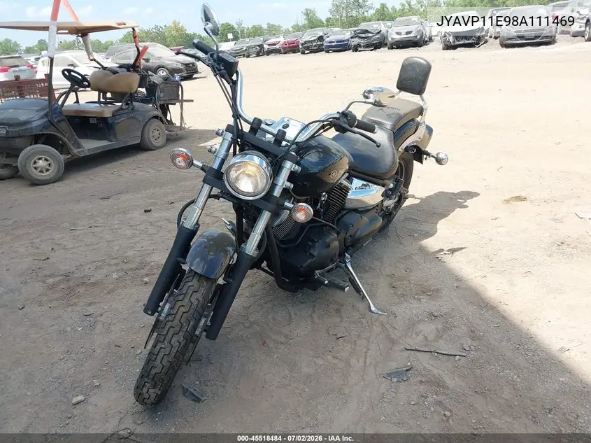 2008 Yamaha Xvs1100 A/At VIN: JYAVP11E98A111469 Lot: 45518484