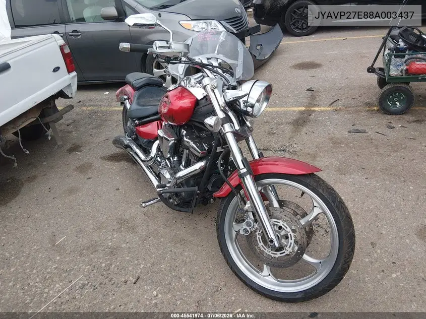 2008 Yamaha Xv1900 Cu VIN: JYAVP27E88A003437 Lot: 45541974
