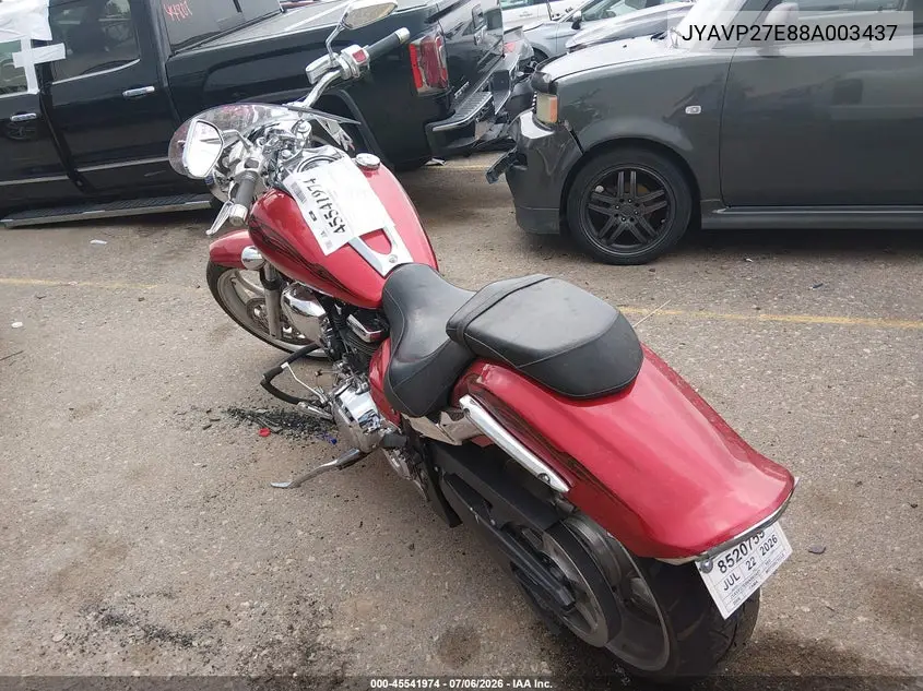 2008 Yamaha Xv1900 Cu VIN: JYAVP27E88A003437 Lot: 45541974