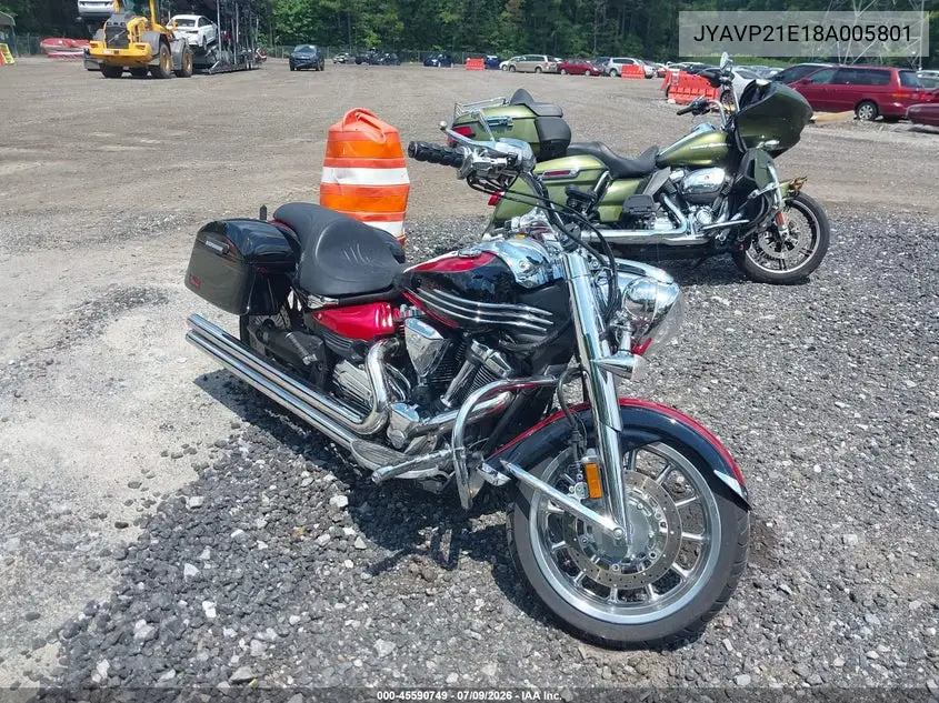 2008 Yamaha Xv1900 A VIN: JYAVP21E18A005801 Lot: 45590749