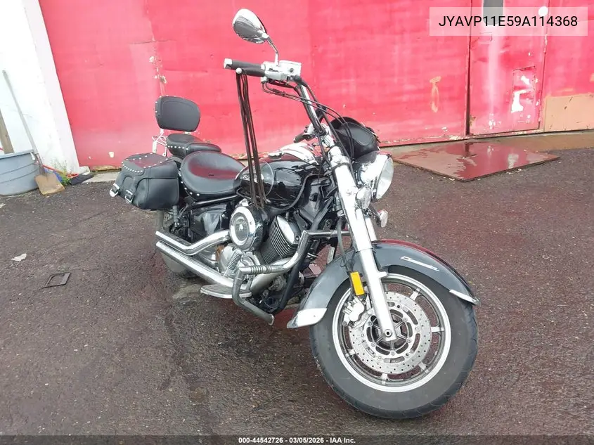 2009 Yamaha Xvs1100 A VIN: JYAVP11E59A114368 Lot: 44542726
