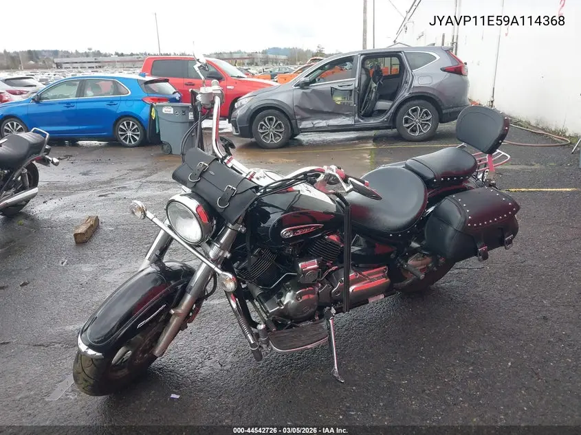 2009 Yamaha Xvs1100 A VIN: JYAVP11E59A114368 Lot: 44542726