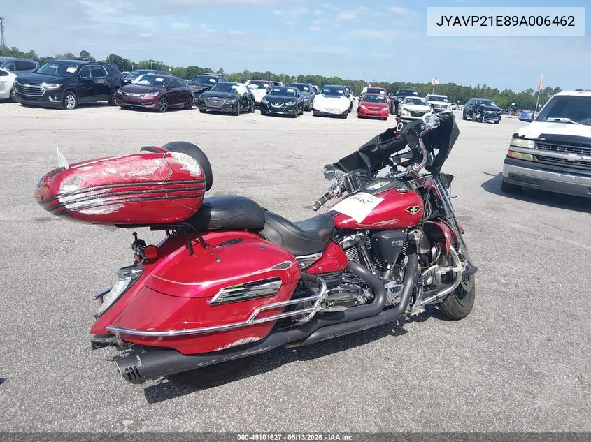 2009 Yamaha Xv1900 A VIN: JYAVP21E89A006462 Lot: 45101627