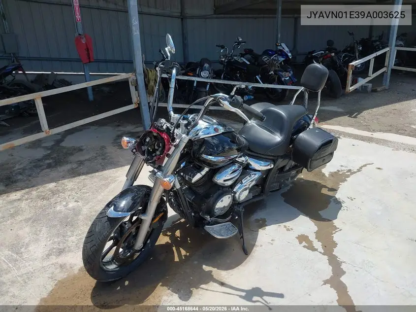 2009 Yamaha Xvs950 A VIN: JYAVN01E39A003625 Lot: 45168644
