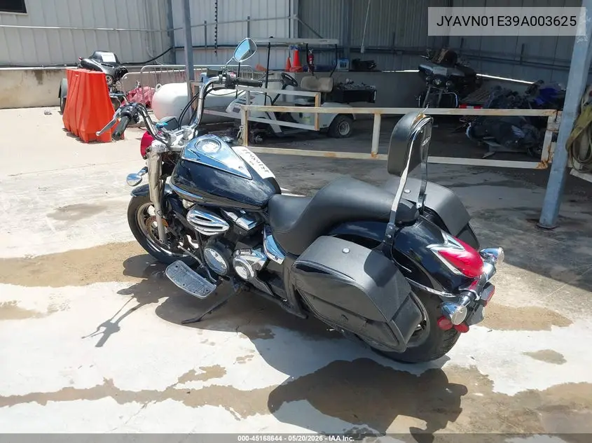 2009 Yamaha Xvs950 A VIN: JYAVN01E39A003625 Lot: 45168644