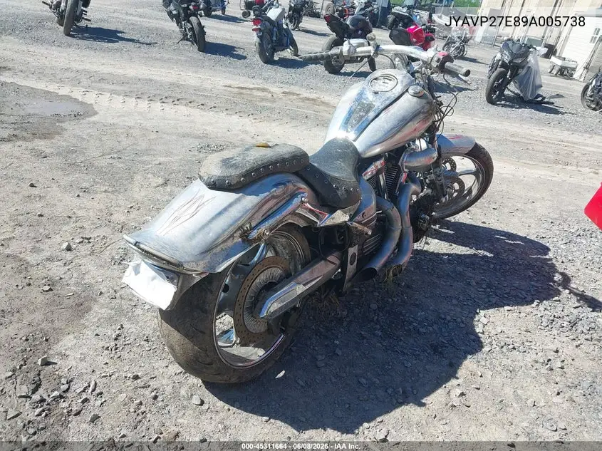 2009 Yamaha Xv1900 Cu VIN: JYAVP27E89A005738 Lot: 45311664