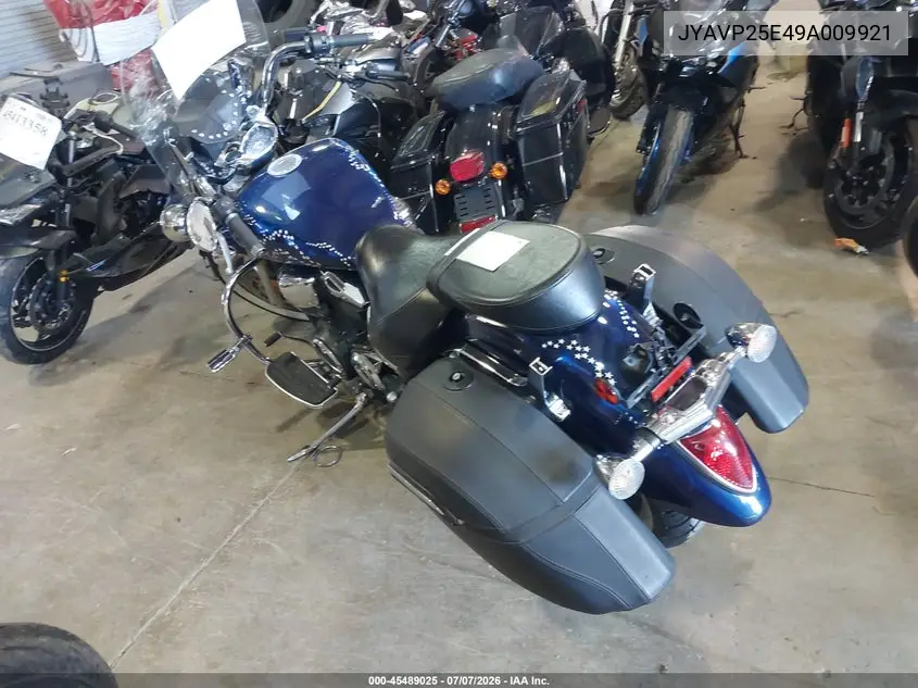 2009 Yamaha Xvs1300 Ct VIN: JYAVP25E49A009921 Lot: 45489025