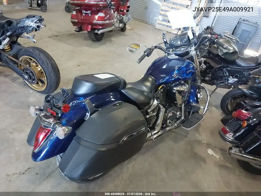 2009 Yamaha Xvs1300 Ct VIN: JYAVP25E49A009921 Lot: 45489025
