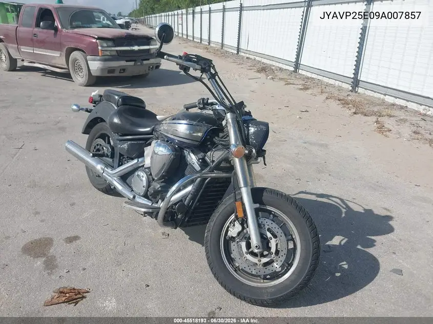 2009 Yamaha Xvs1300 Ct VIN: JYAVP25E09A007857 Lot: 45518193