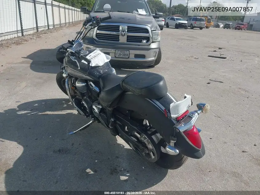 2009 Yamaha Xvs1300 Ct VIN: JYAVP25E09A007857 Lot: 45518193