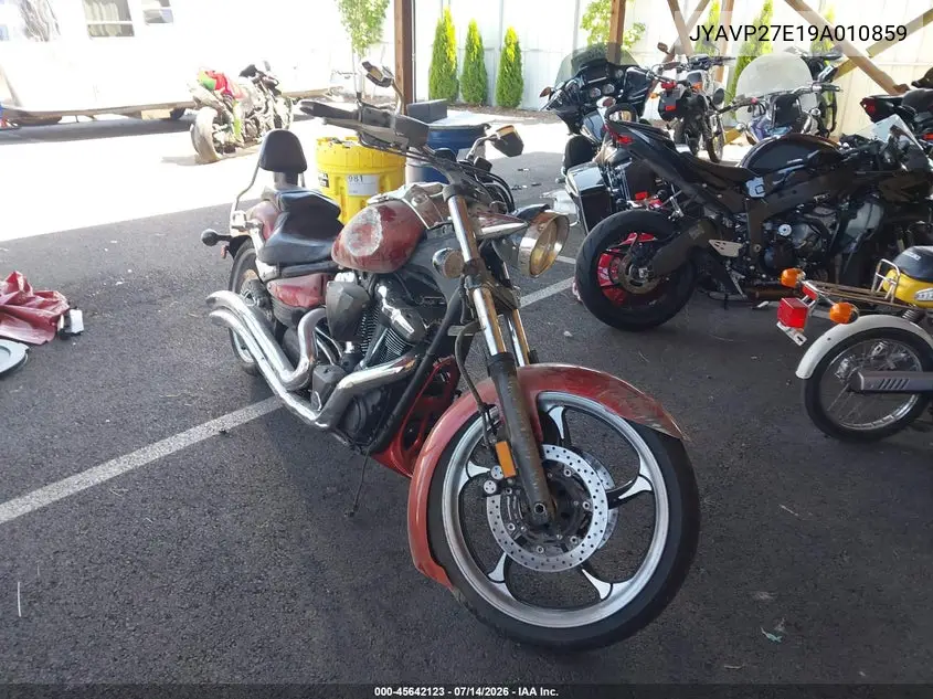 2009 Yamaha Xv1900 Cu VIN: JYAVP27E19A010859 Lot: 45642123