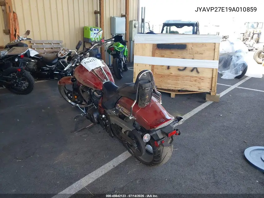 2009 Yamaha Xv1900 Cu VIN: JYAVP27E19A010859 Lot: 45642123