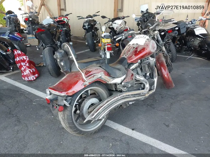 2009 Yamaha Xv1900 Cu VIN: JYAVP27E19A010859 Lot: 45642123
