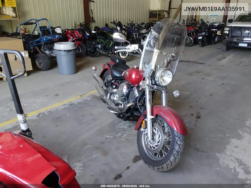 2010 Yamaha Xvs650 A/At VIN: JYAVM01E9AA135991 Lot: 45282976