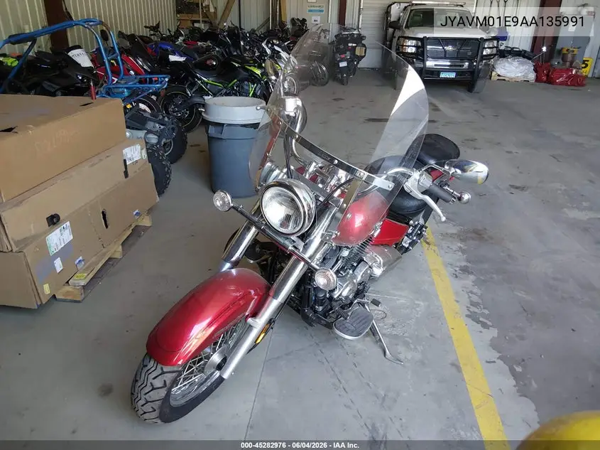 2010 Yamaha Xvs650 A/At VIN: JYAVM01E9AA135991 Lot: 45282976