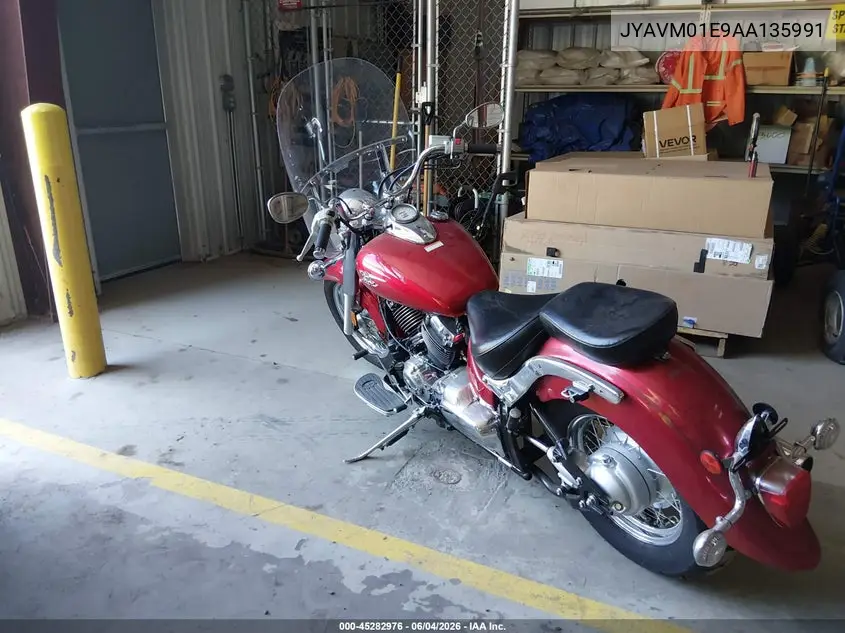 2010 Yamaha Xvs650 A/At VIN: JYAVM01E9AA135991 Lot: 45282976