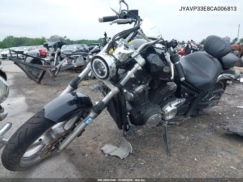 2012 Yamaha Xvs1300 Cu VIN: JYAVP33E8CA006813 Lot: 45541446