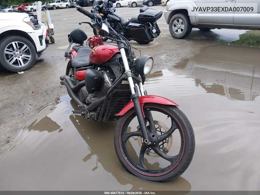 2013 Yamaha Xvs1300 Cu VIN: JYAVP33EXDA007009 Lot: 45477514