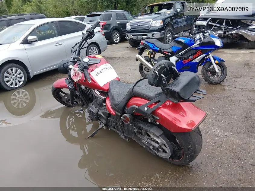 2013 Yamaha Xvs1300 Cu VIN: JYAVP33EXDA007009 Lot: 45477514