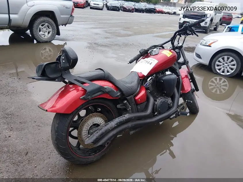 2013 Yamaha Xvs1300 Cu VIN: JYAVP33EXDA007009 Lot: 45477514