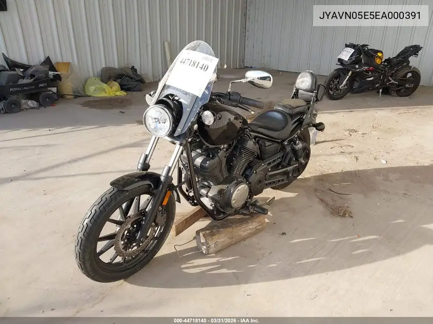 2014 Yamaha Xvs950 Cu VIN: JYAVN05E5EA000391 Lot: 44718140