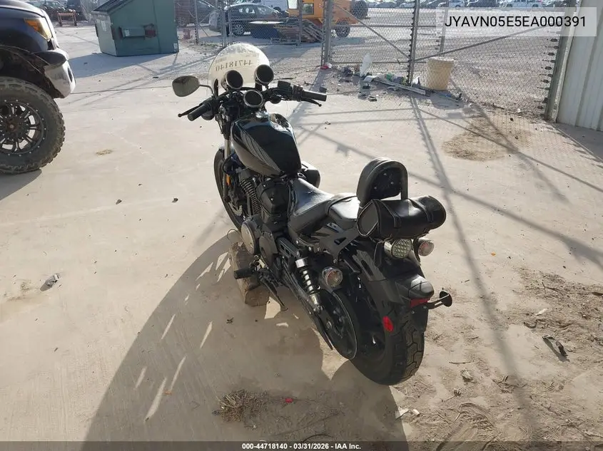 2014 Yamaha Xvs950 Cu VIN: JYAVN05E5EA000391 Lot: 44718140