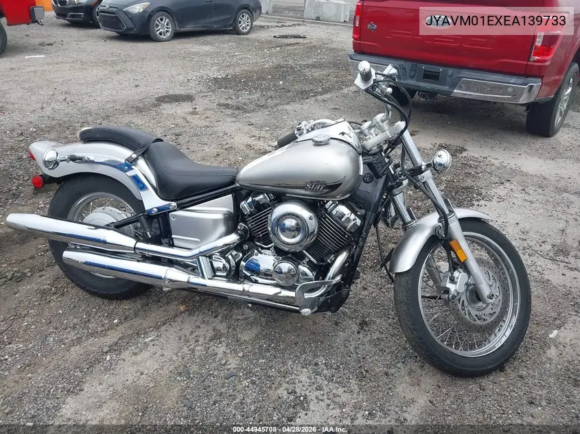 2014 Yamaha Xvs650 VIN: JYAVM01EXEA139733 Lot: 44945708