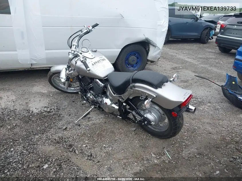 2014 Yamaha Xvs650 VIN: JYAVM01EXEA139733 Lot: 44945708