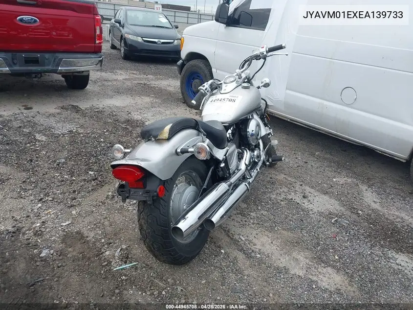 2014 Yamaha Xvs650 VIN: JYAVM01EXEA139733 Lot: 44945708