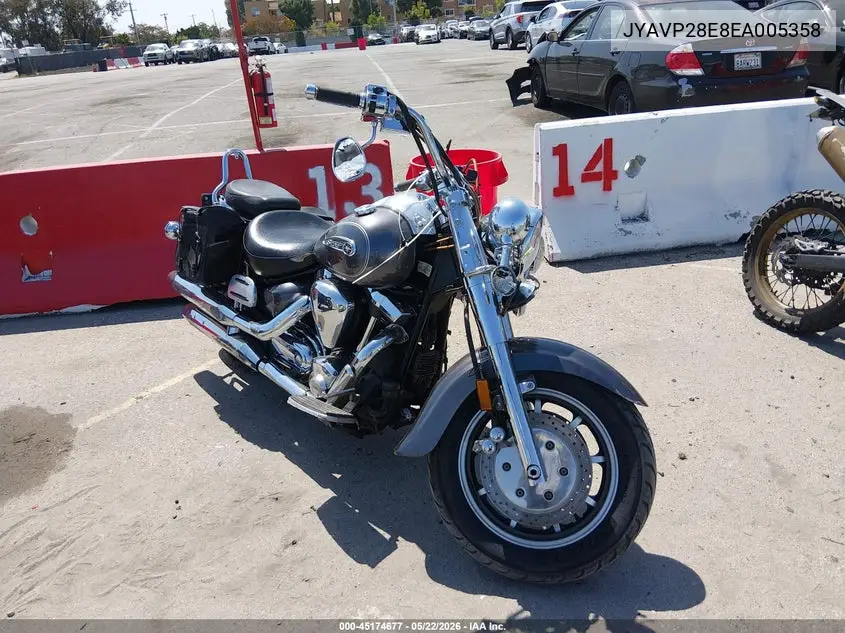2014 Yamaha Xv1700 As/Ats VIN: JYAVP28E8EA005358 Lot: 45174677