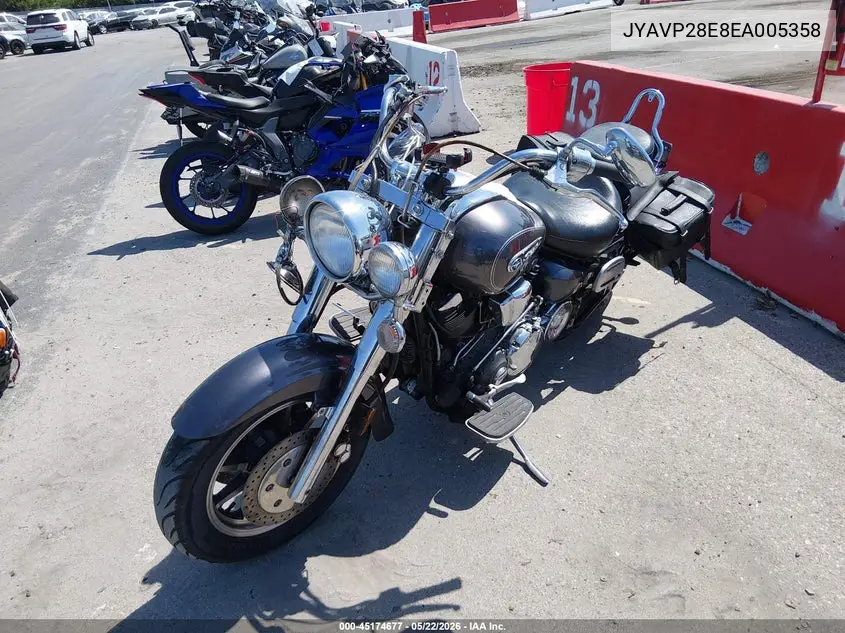 2014 Yamaha Xv1700 As/Ats VIN: JYAVP28E8EA005358 Lot: 45174677